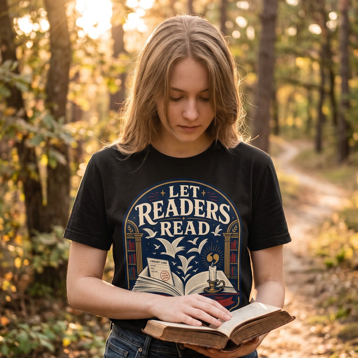 Let Readers Read — Freedom to Read Tee