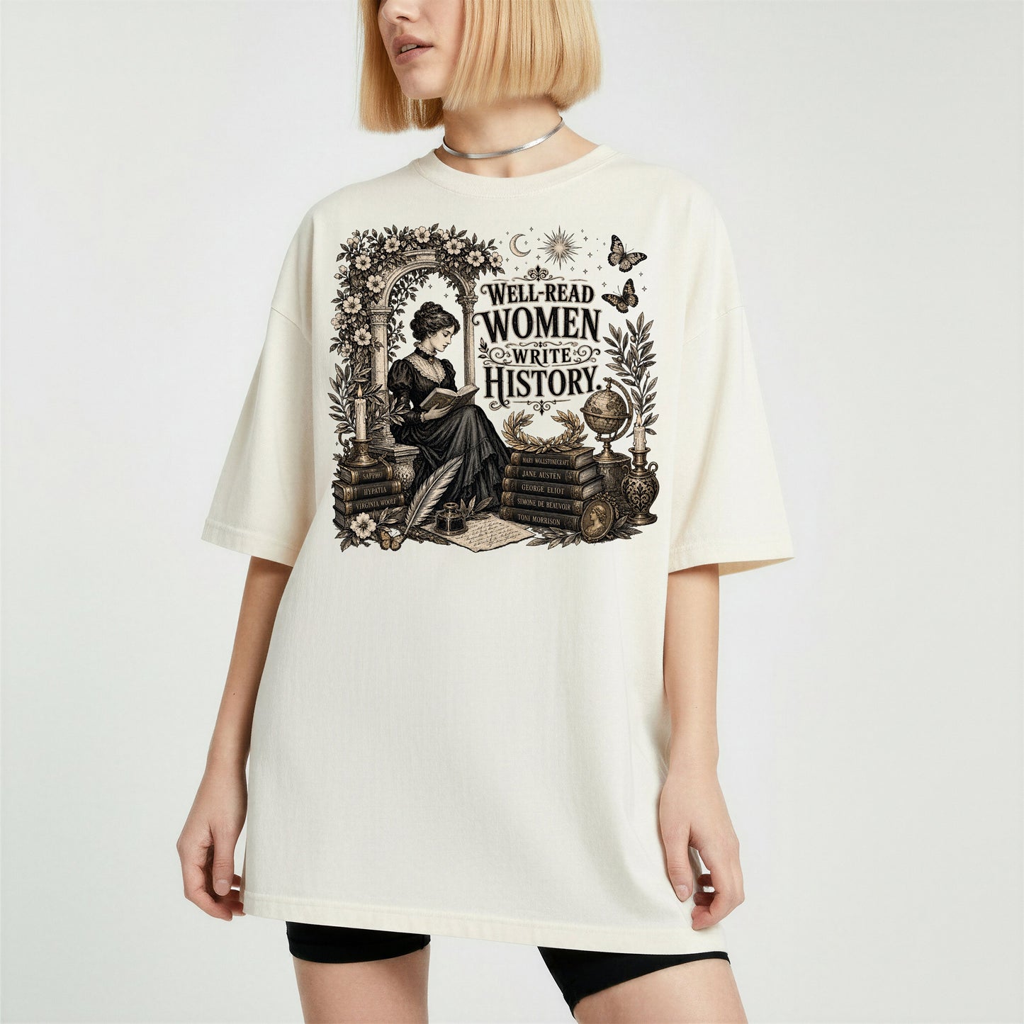 Well-Read Women Write History — Literary Feminist Tee