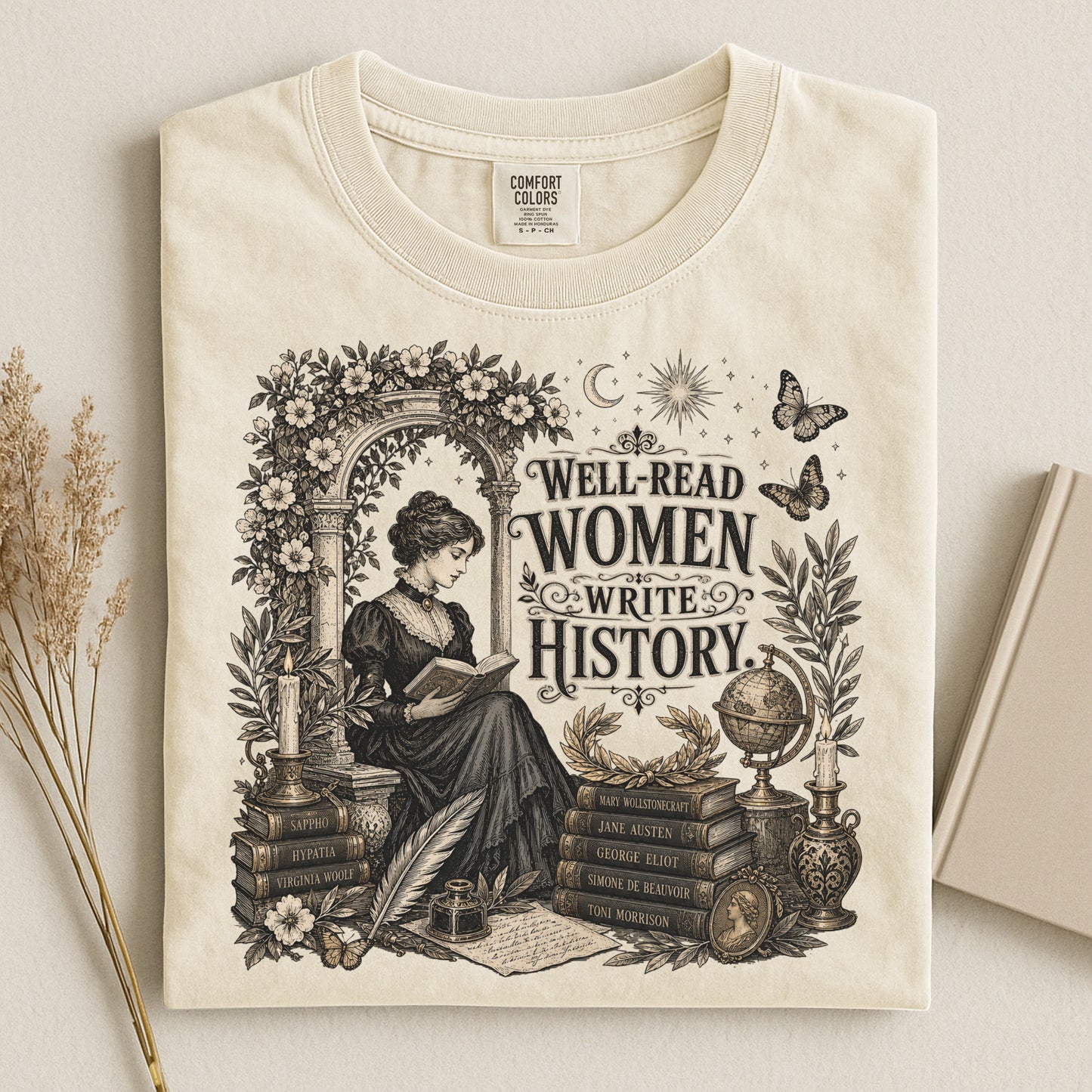 Well-Read Women Write History — Literary Feminist Tee