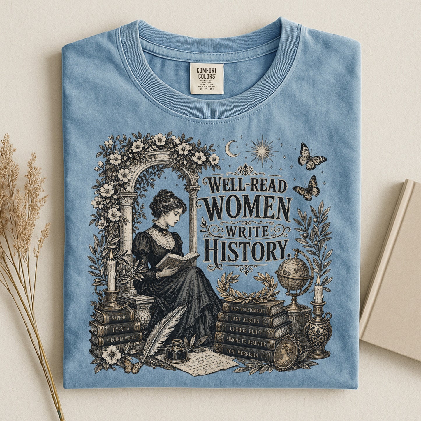 Well-Read Women Write History — Literary Feminist Tee