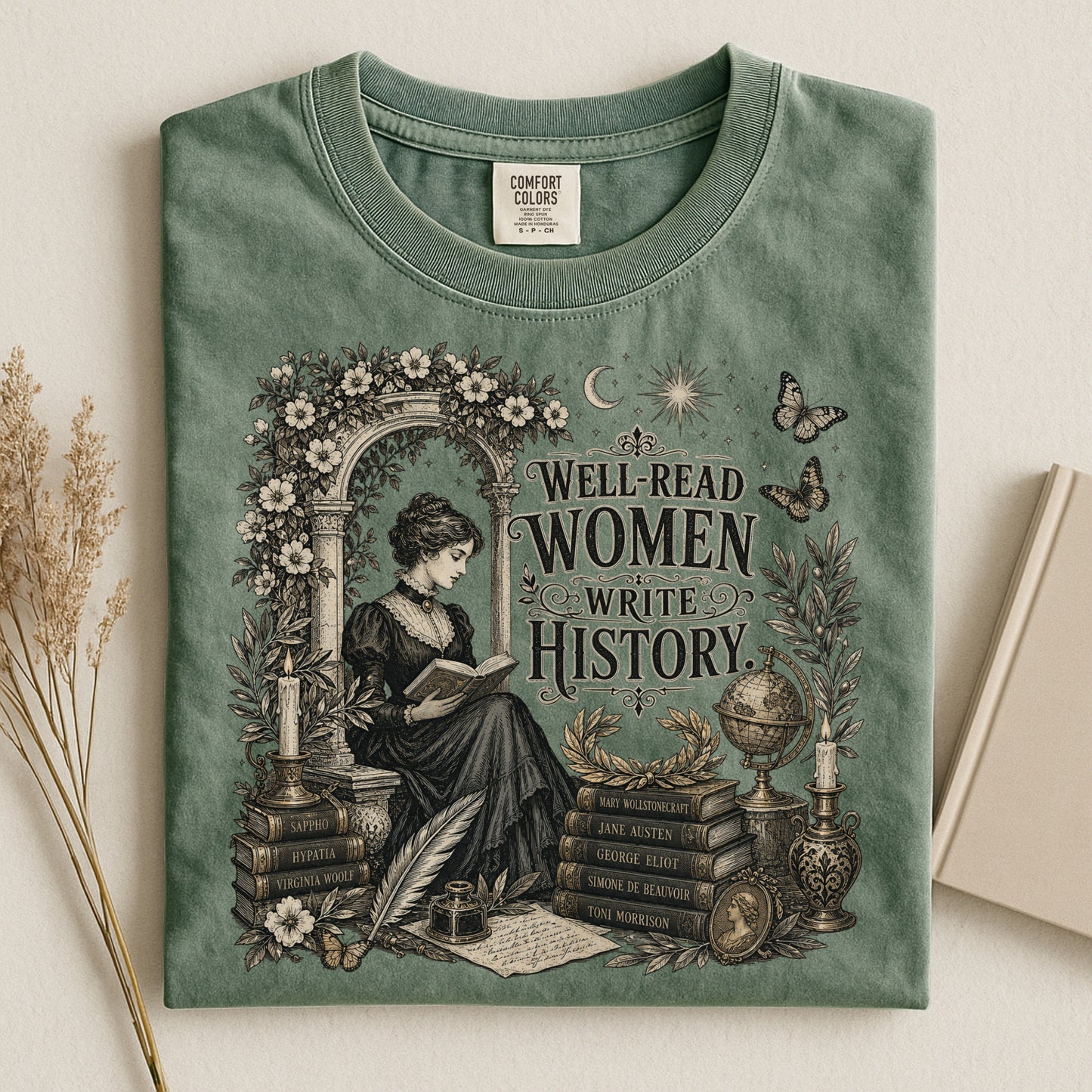 Well-Read Women Write History — Literary Feminist Tee