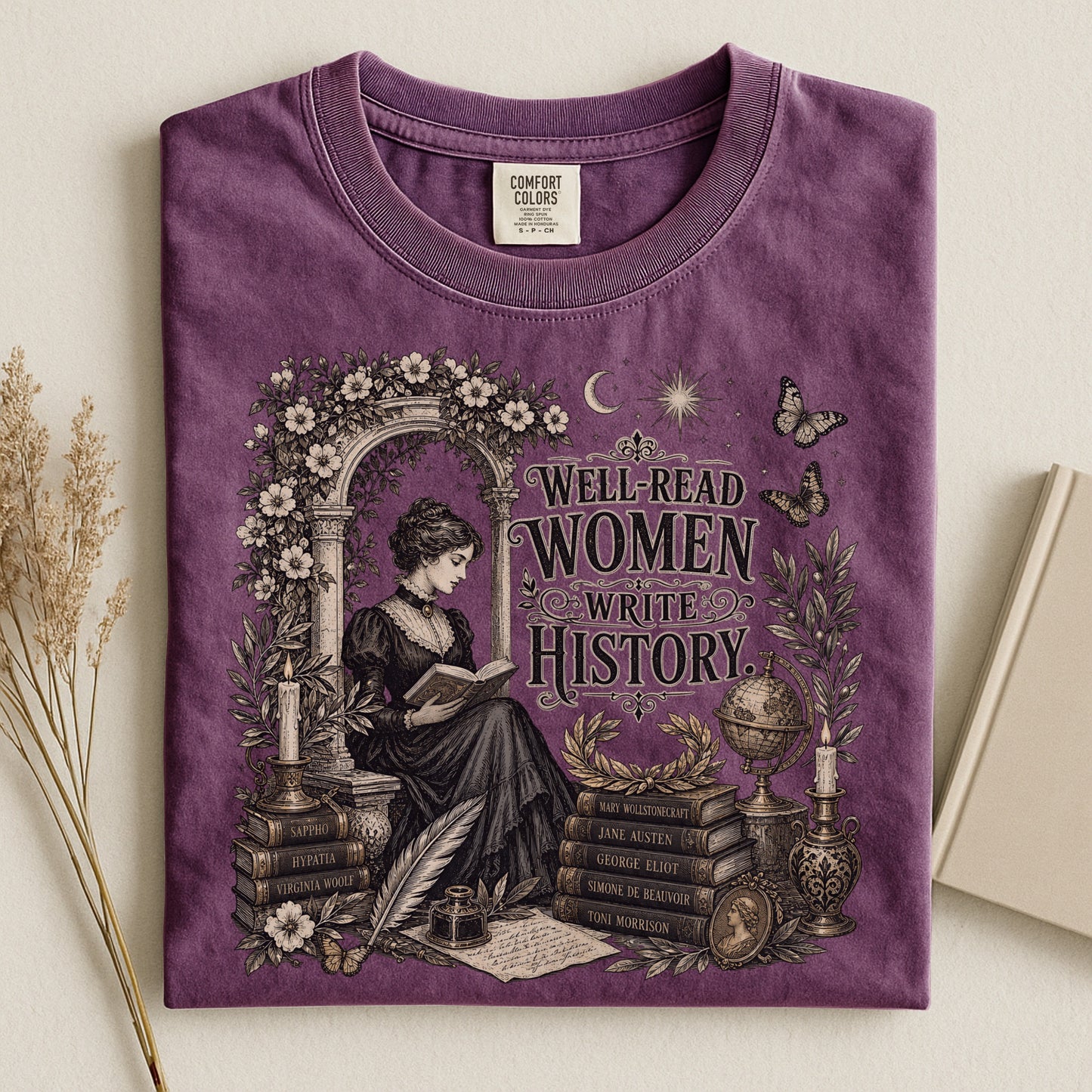 Well-Read Women Write History — Literary Feminist Tee