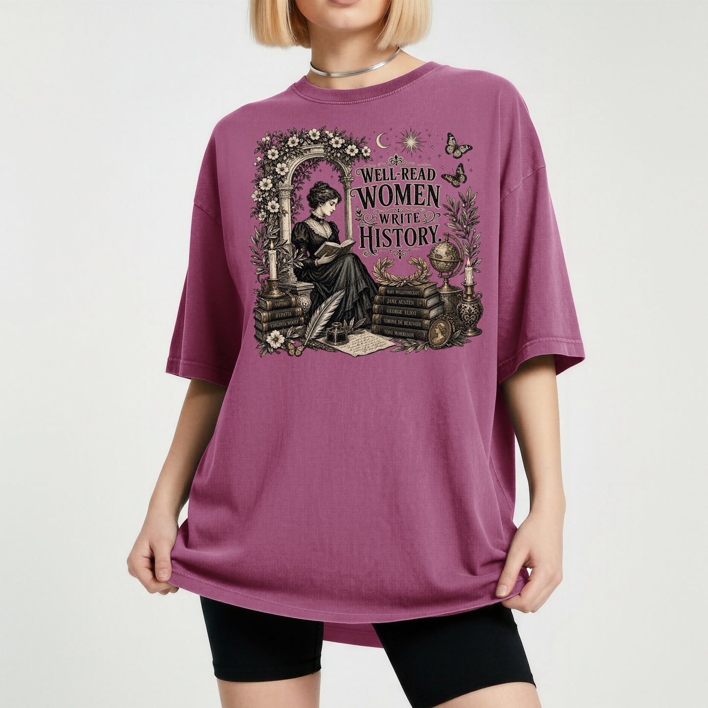 Well-Read Women Write History — Literary Feminist Tee
