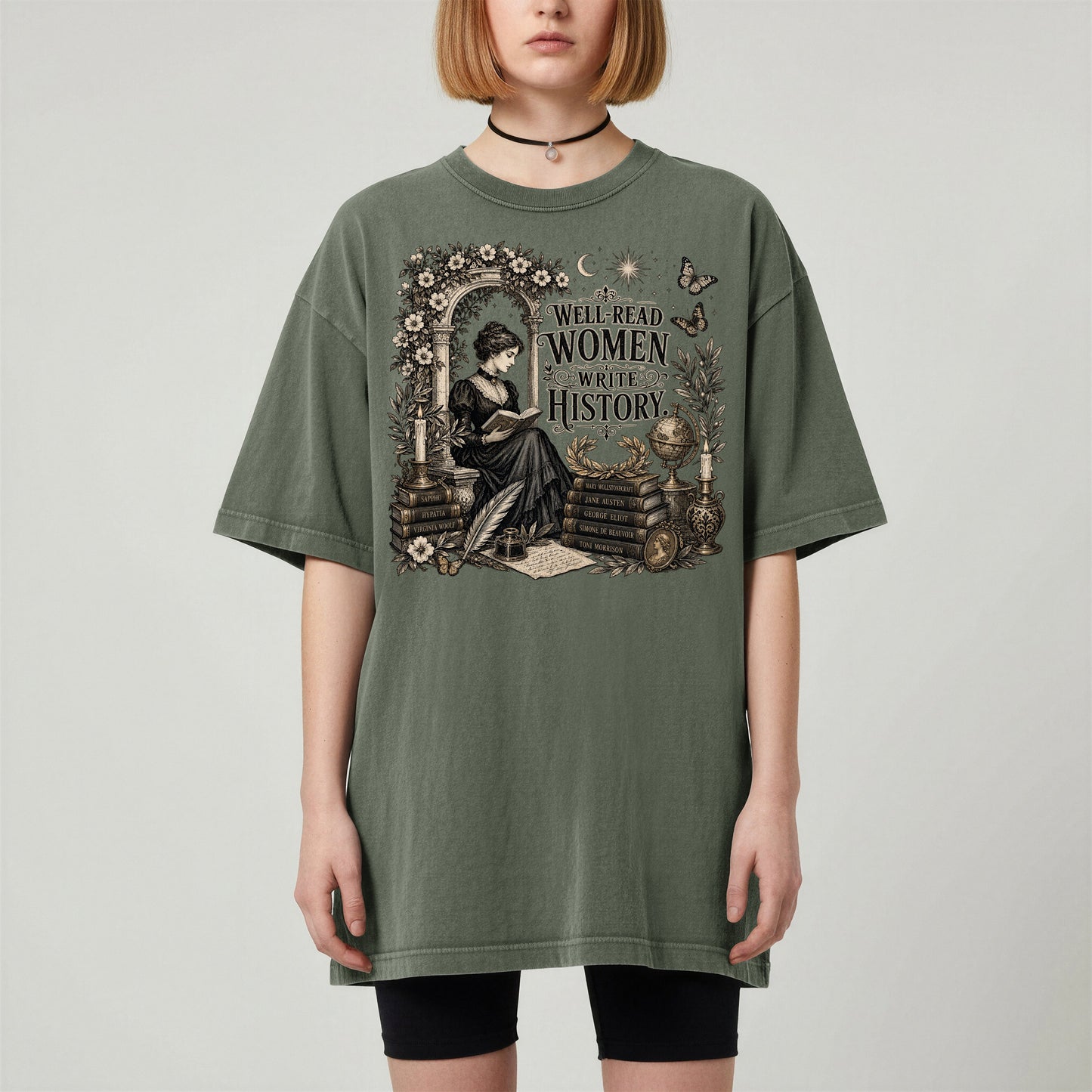 Well-Read Women Write History — Literary Feminist Tee