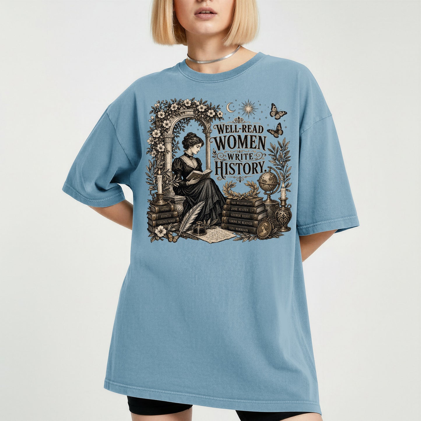 Well-Read Women Write History — Literary Feminist Tee