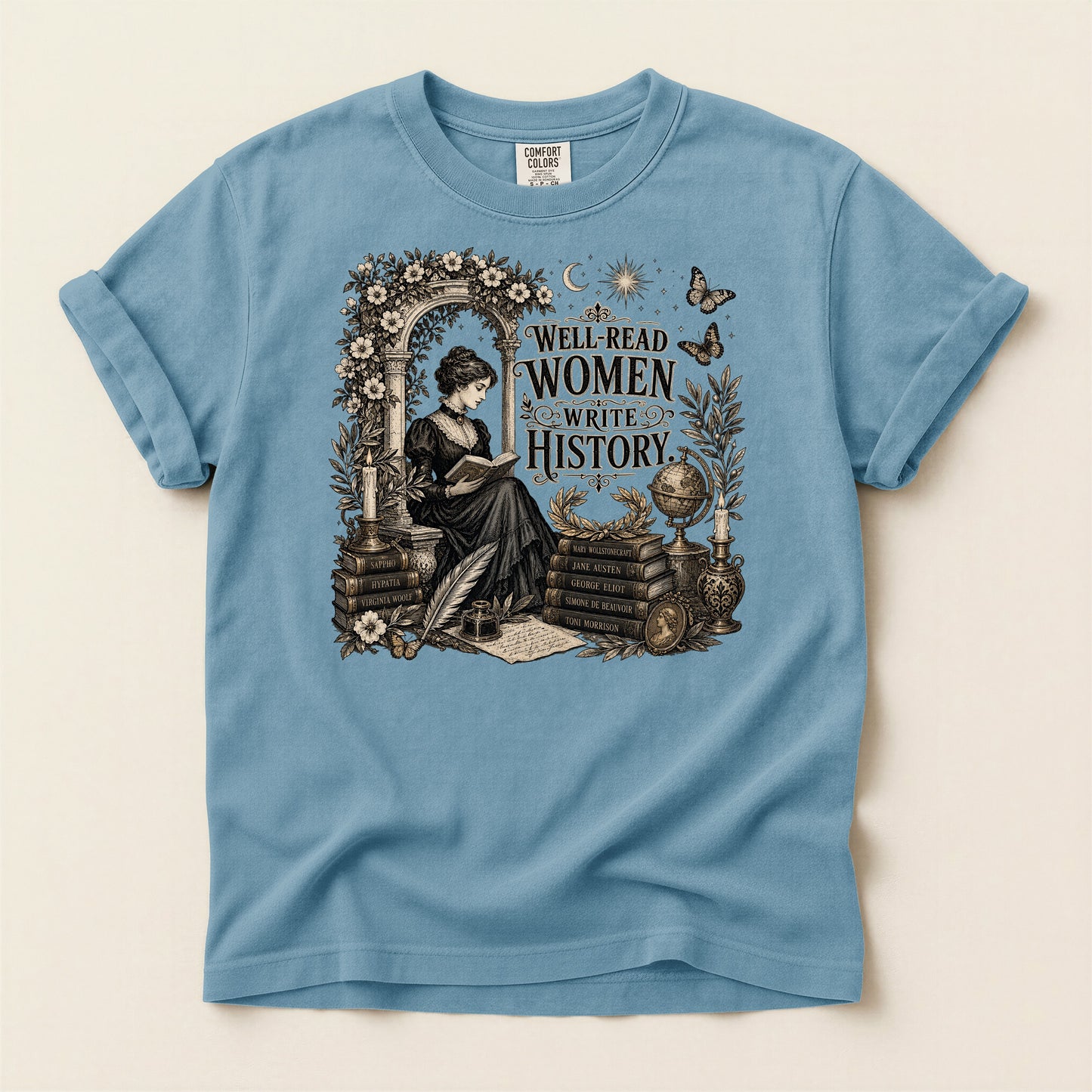 Well-Read Women Write History — Literary Feminist Tee