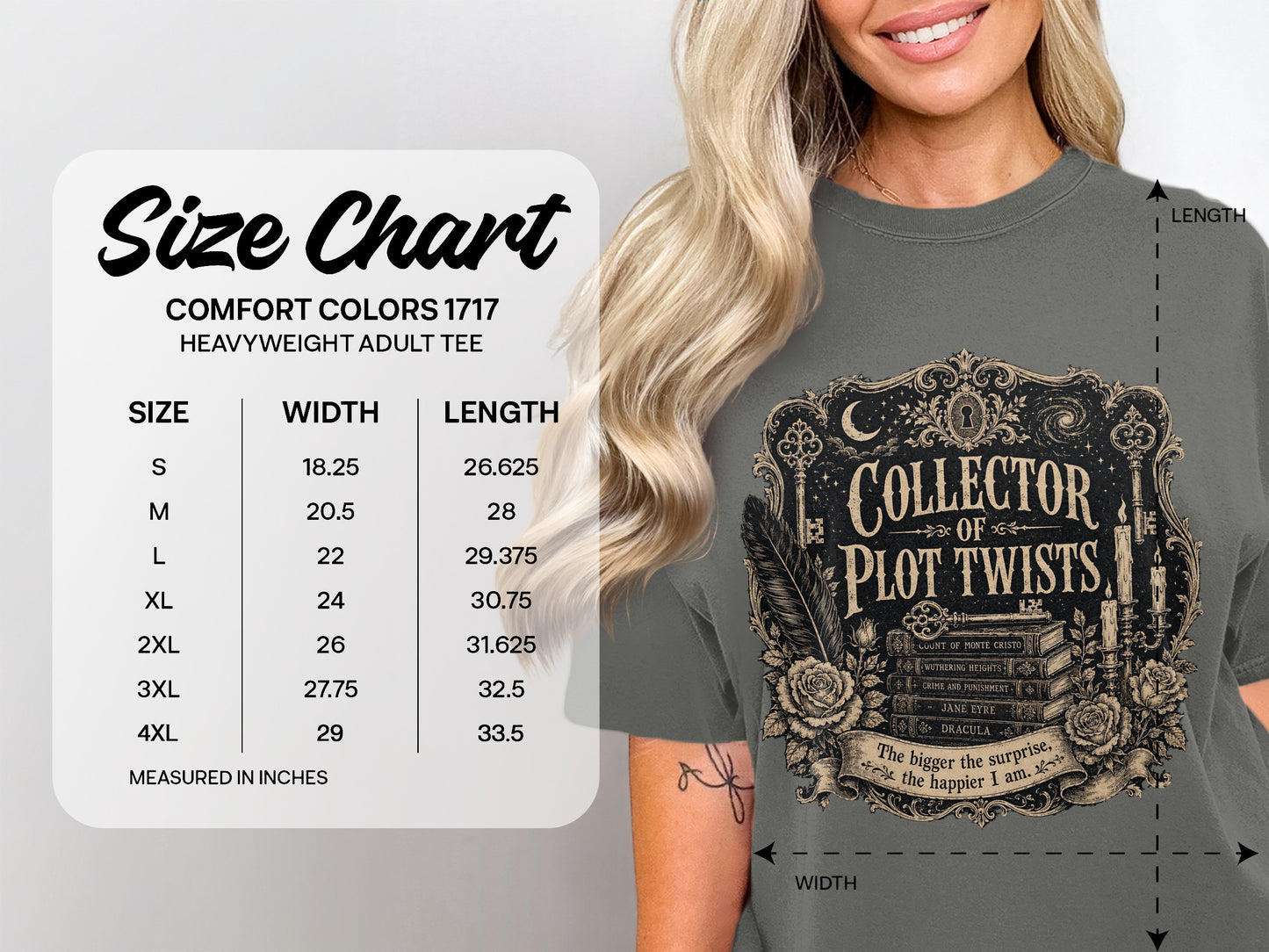 Collector of Plot Twists — Classic Literature Tee