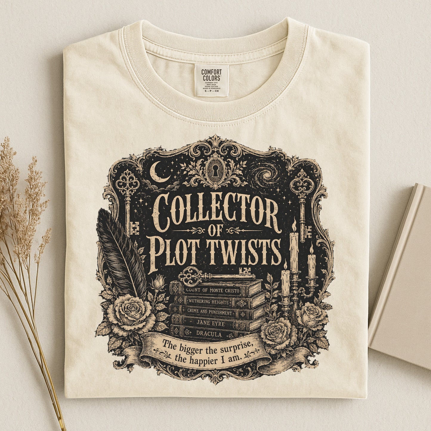 Collector of Plot Twists — Classic Literature Tee