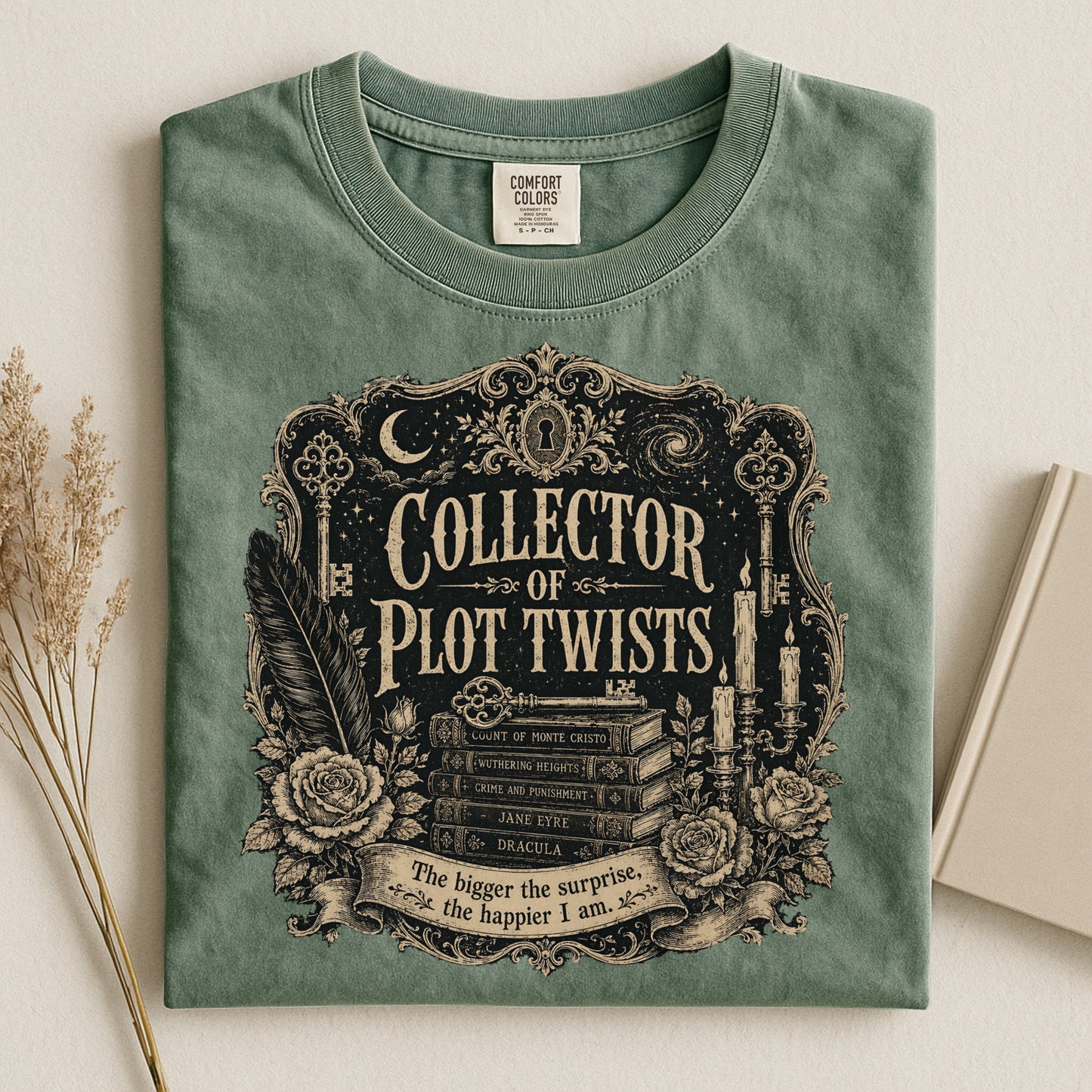 Collector of Plot Twists — Classic Literature Tee