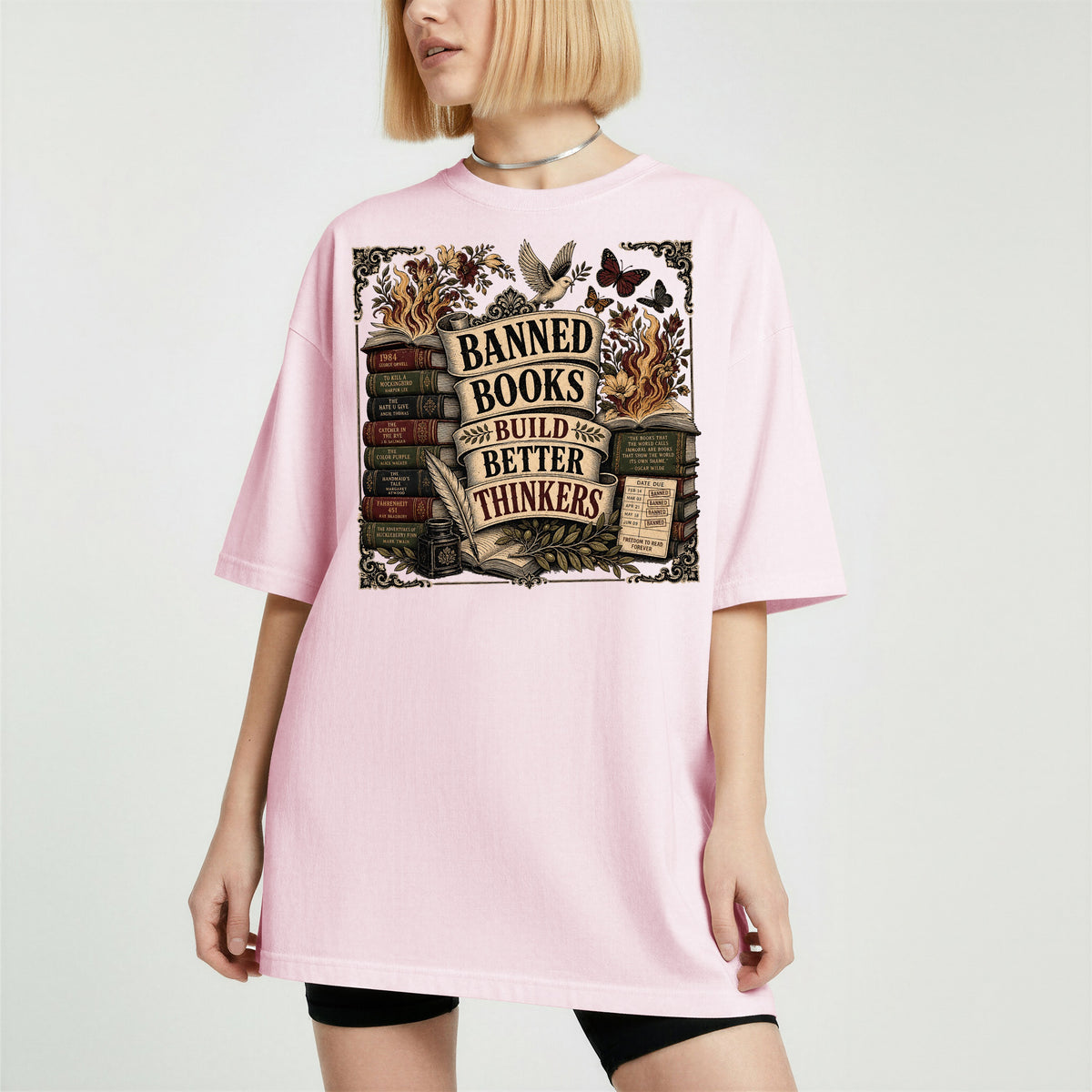 Banned Books Build Better Thinkers — Freedom to Read Tee