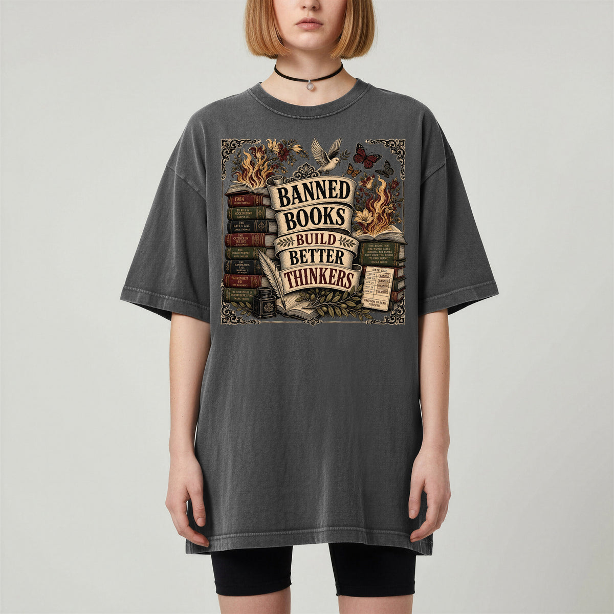 Banned Books Build Better Thinkers — Freedom to Read Tee