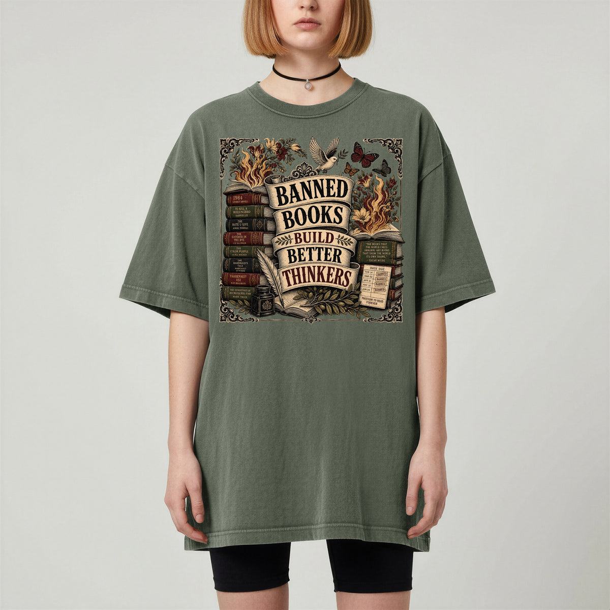 Banned Books Build Better Thinkers — Freedom to Read Tee