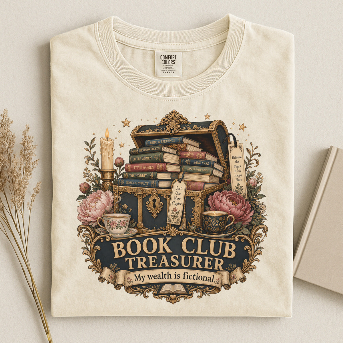 Book Club Treasurer — Funny Book Club Tee