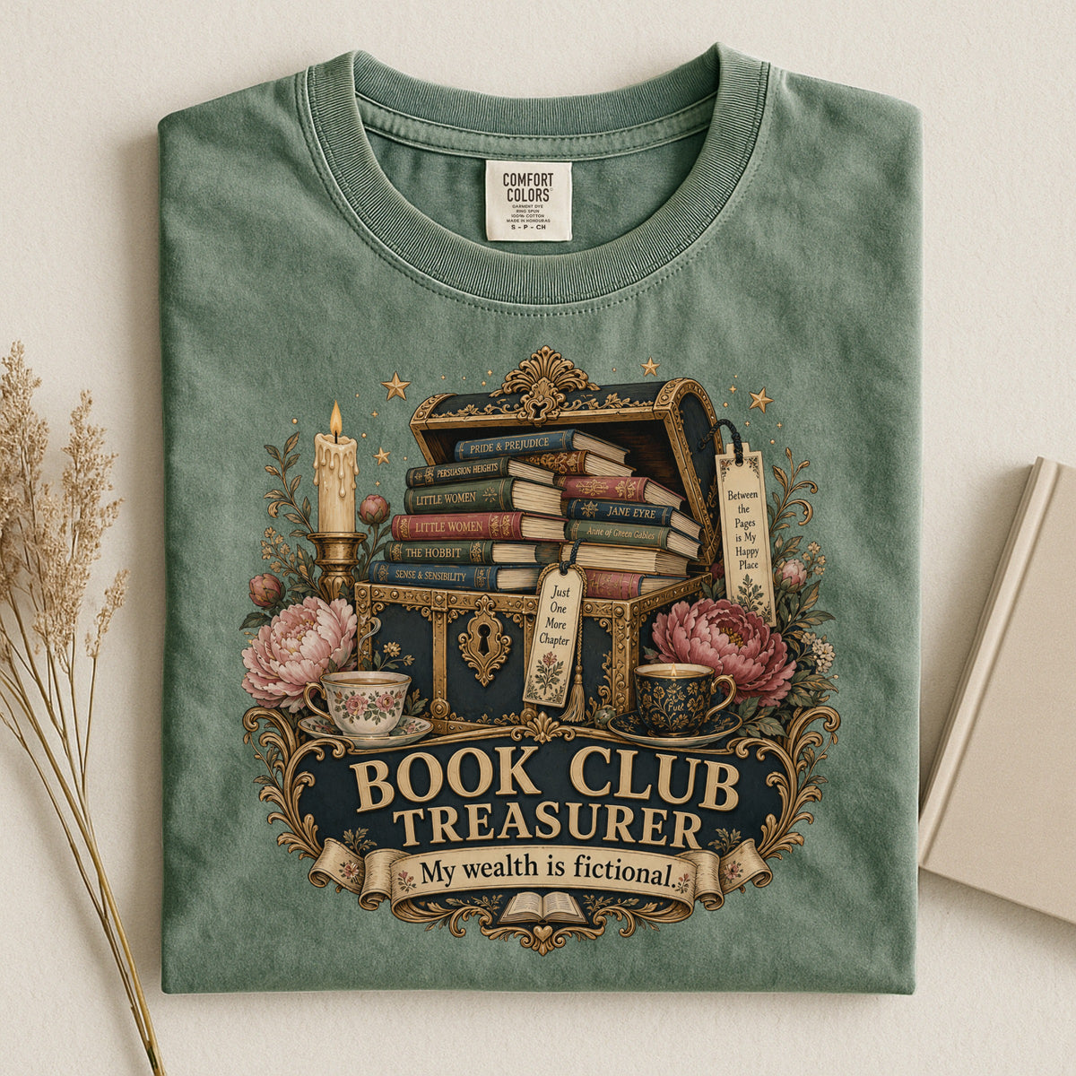 Book Club Treasurer — Funny Book Club Tee