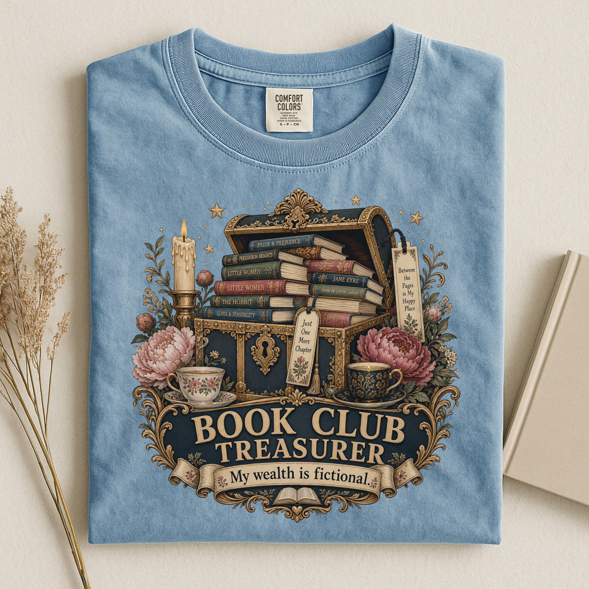 Book Club Treasurer — Funny Book Club Tee