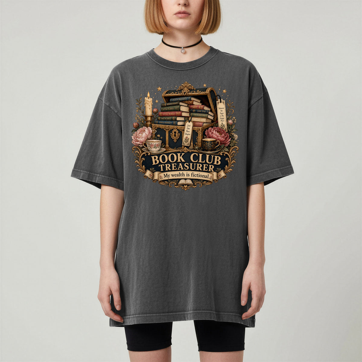Book Club Treasurer — Funny Book Club Tee