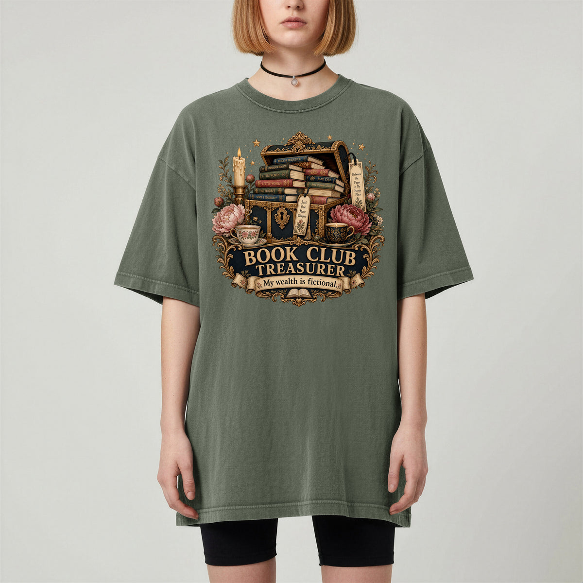 Book Club Treasurer — Funny Book Club Tee