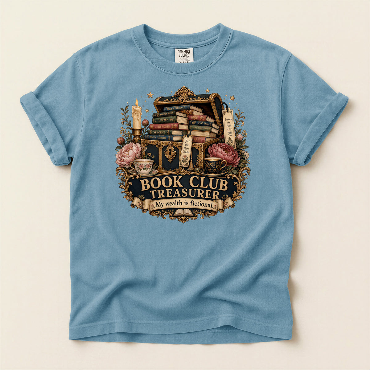 Book Club Treasurer — Funny Book Club Tee