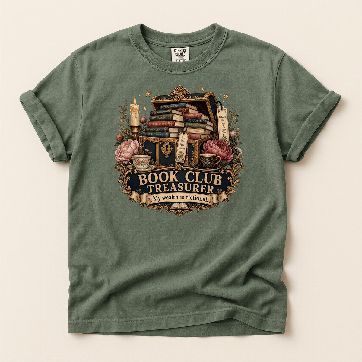 Book Club Treasurer — Funny Book Club Tee