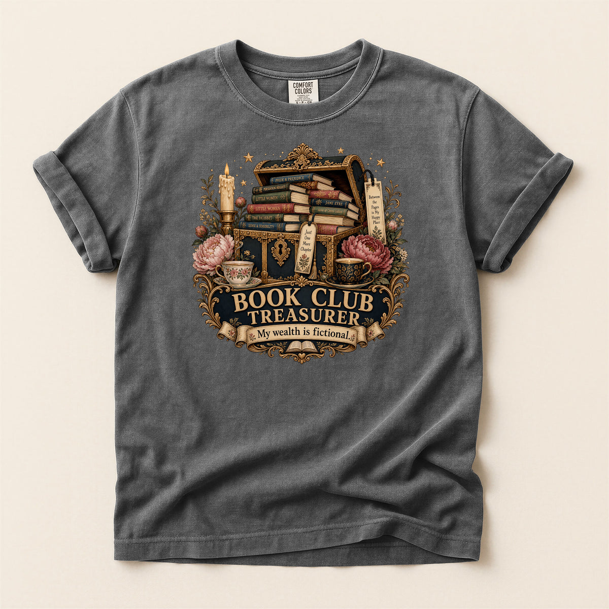 Book Club Treasurer — Funny Book Club Tee