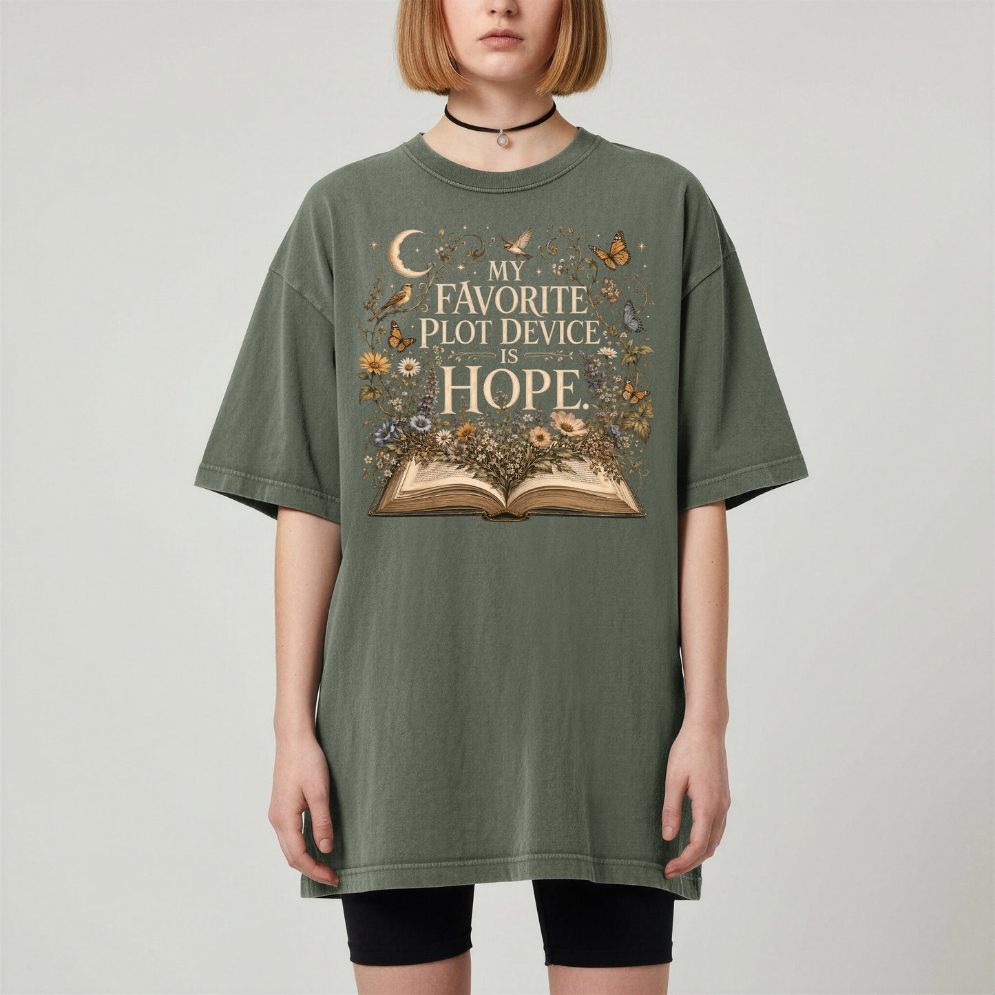 My Favorite Plot Device Is Hope — Bookish Reader Tee