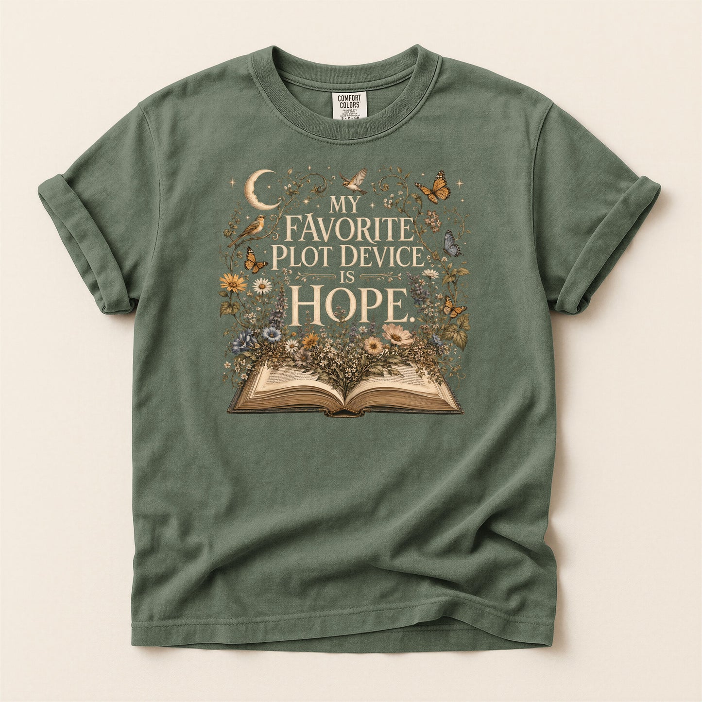 My Favorite Plot Device Is Hope — Bookish Reader Tee