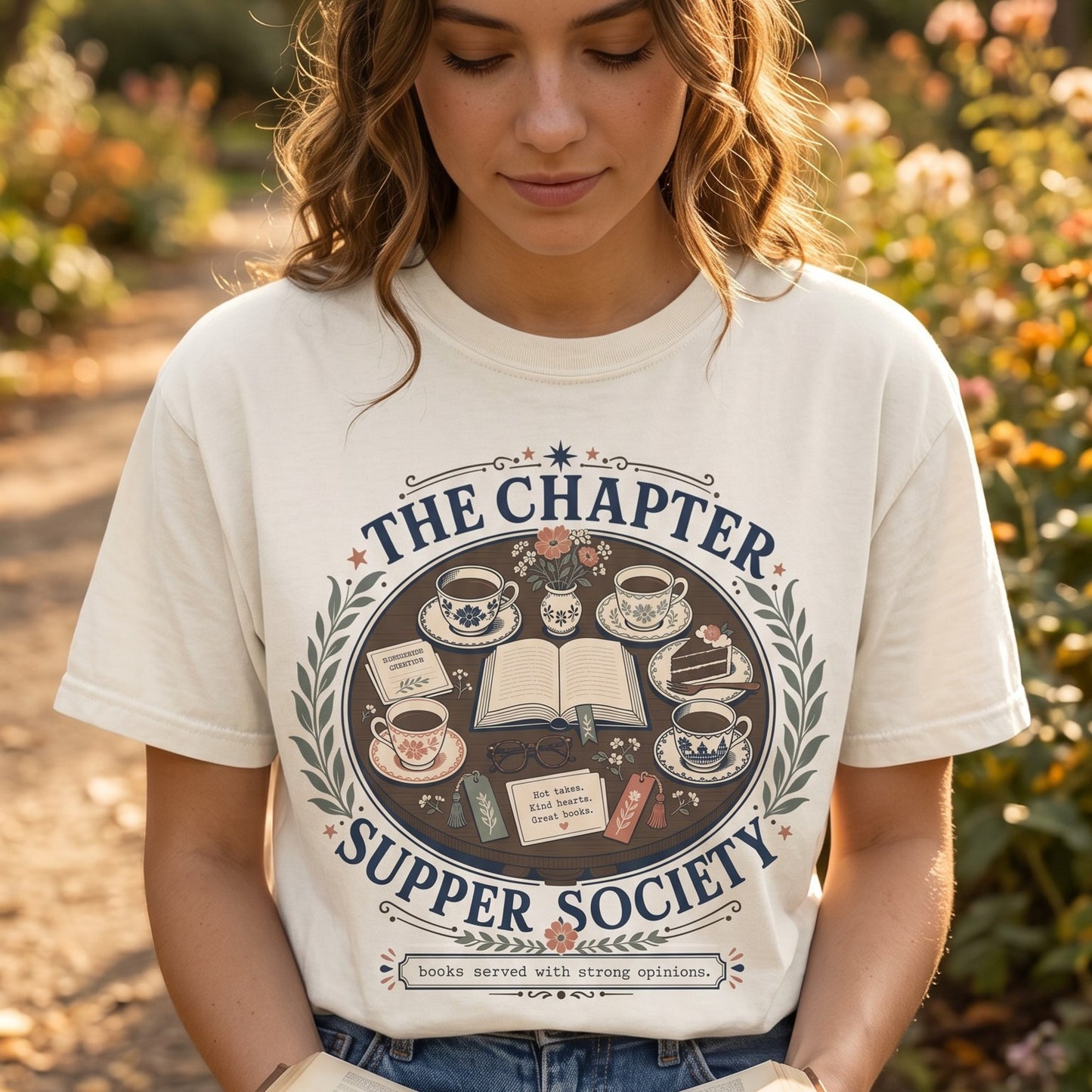 The Chapter Supper Society — Book Club Tee