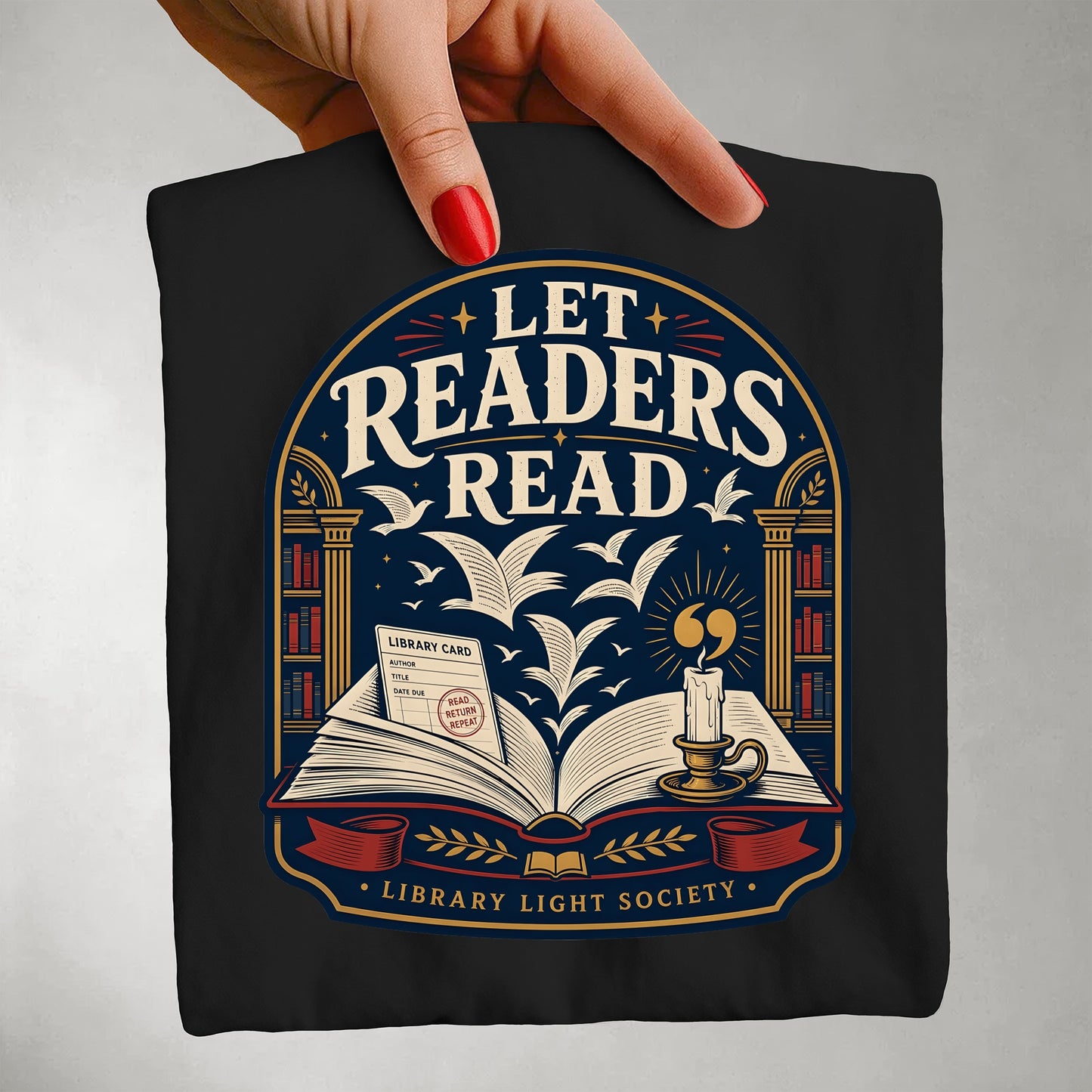 Let Readers Read — Freedom to Read Tee