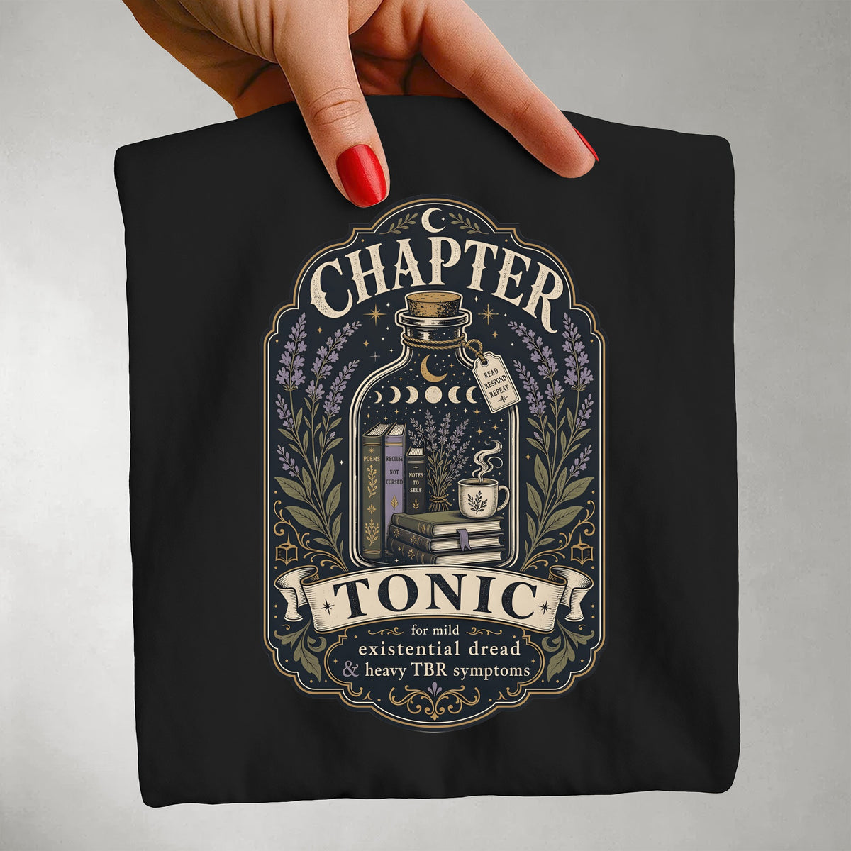 Chapter Tonic — Cottage Academia Tee
