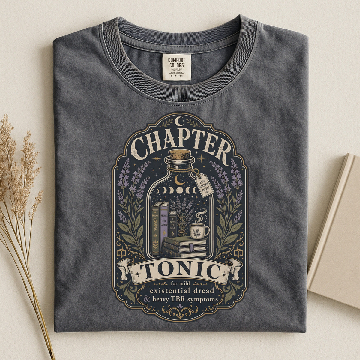 Chapter Tonic — Cottage Academia Tee