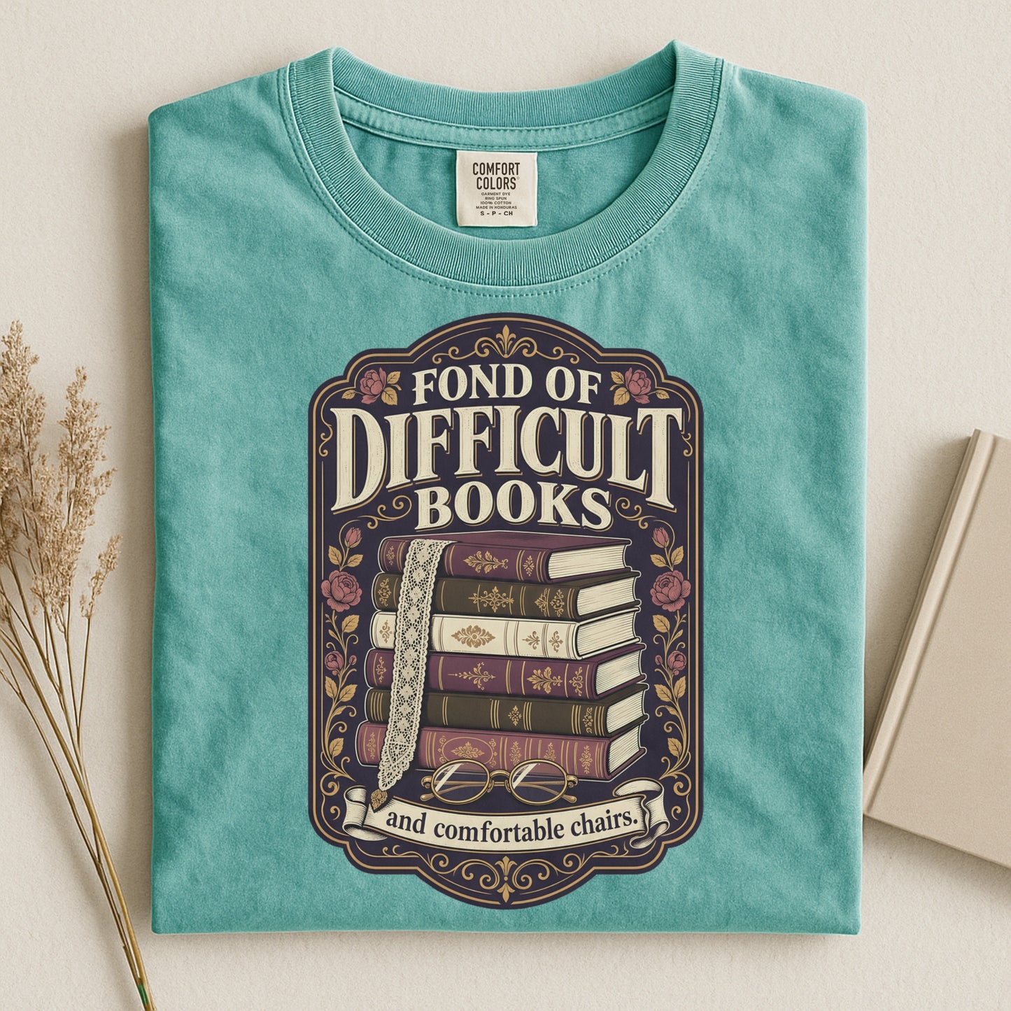 Fond of Difficult Books — Classic Literature Tee