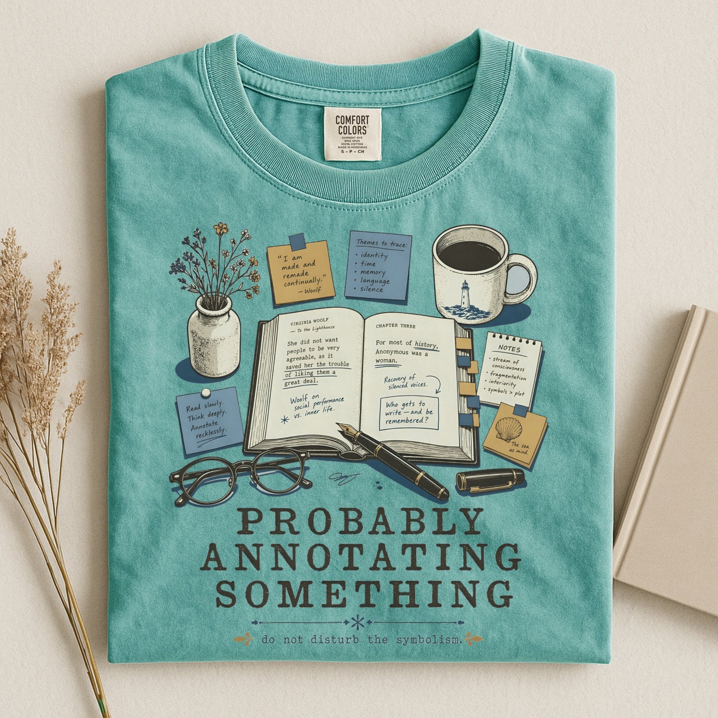Probably Annotating Something — Literary Reader Tee