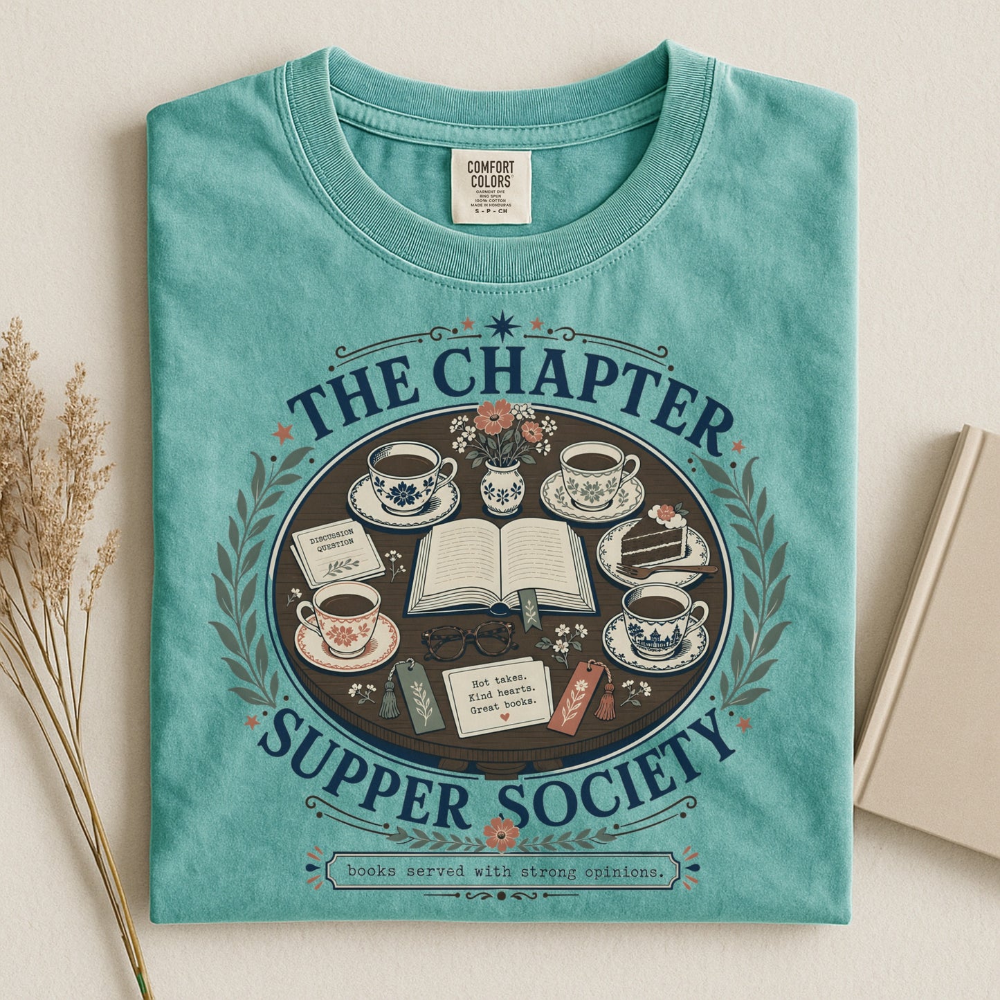 The Chapter Supper Society — Book Club Tee