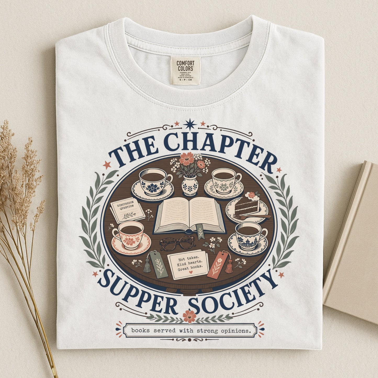 The Chapter Supper Society — Book Club Tee