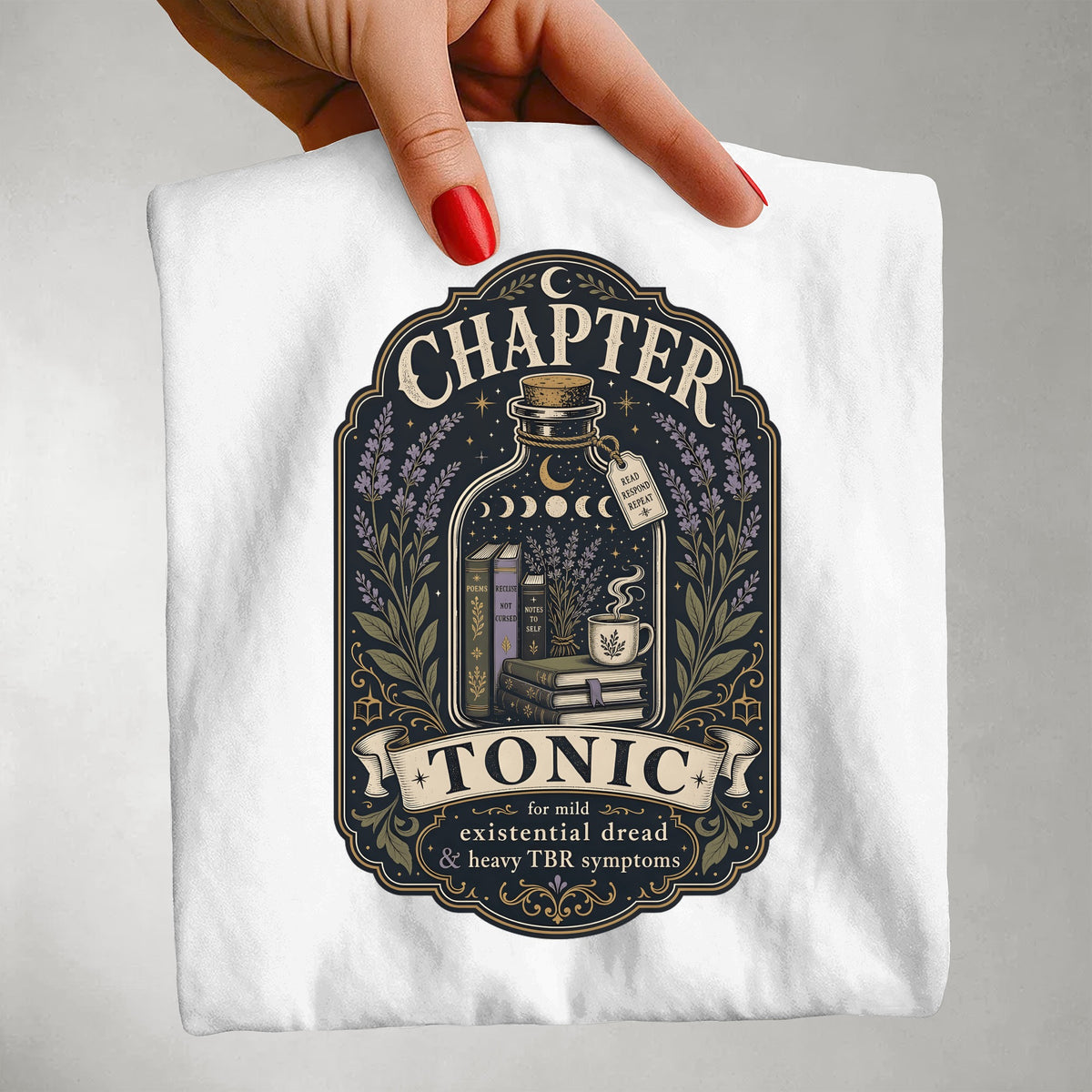 Chapter Tonic — Cottage Academia Tee