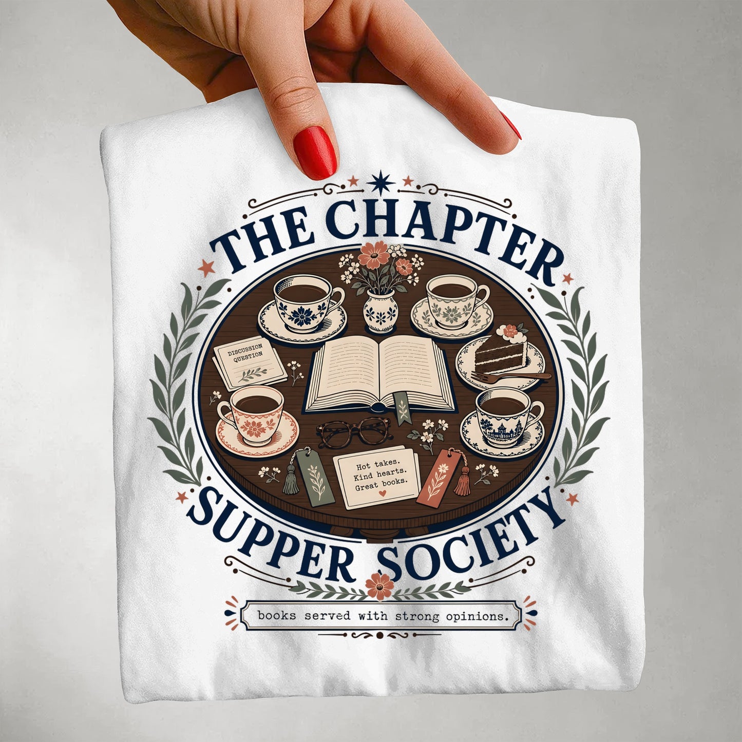 The Chapter Supper Society — Book Club Tee