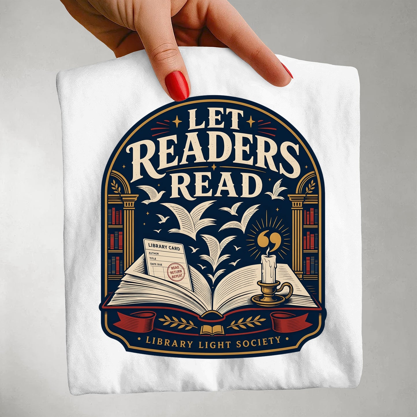 Let Readers Read — Freedom to Read Tee