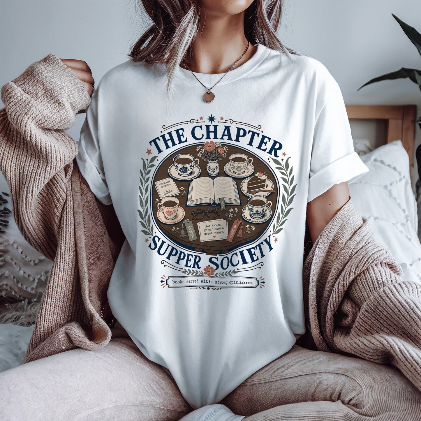 The Chapter Supper Society — Book Club Tee