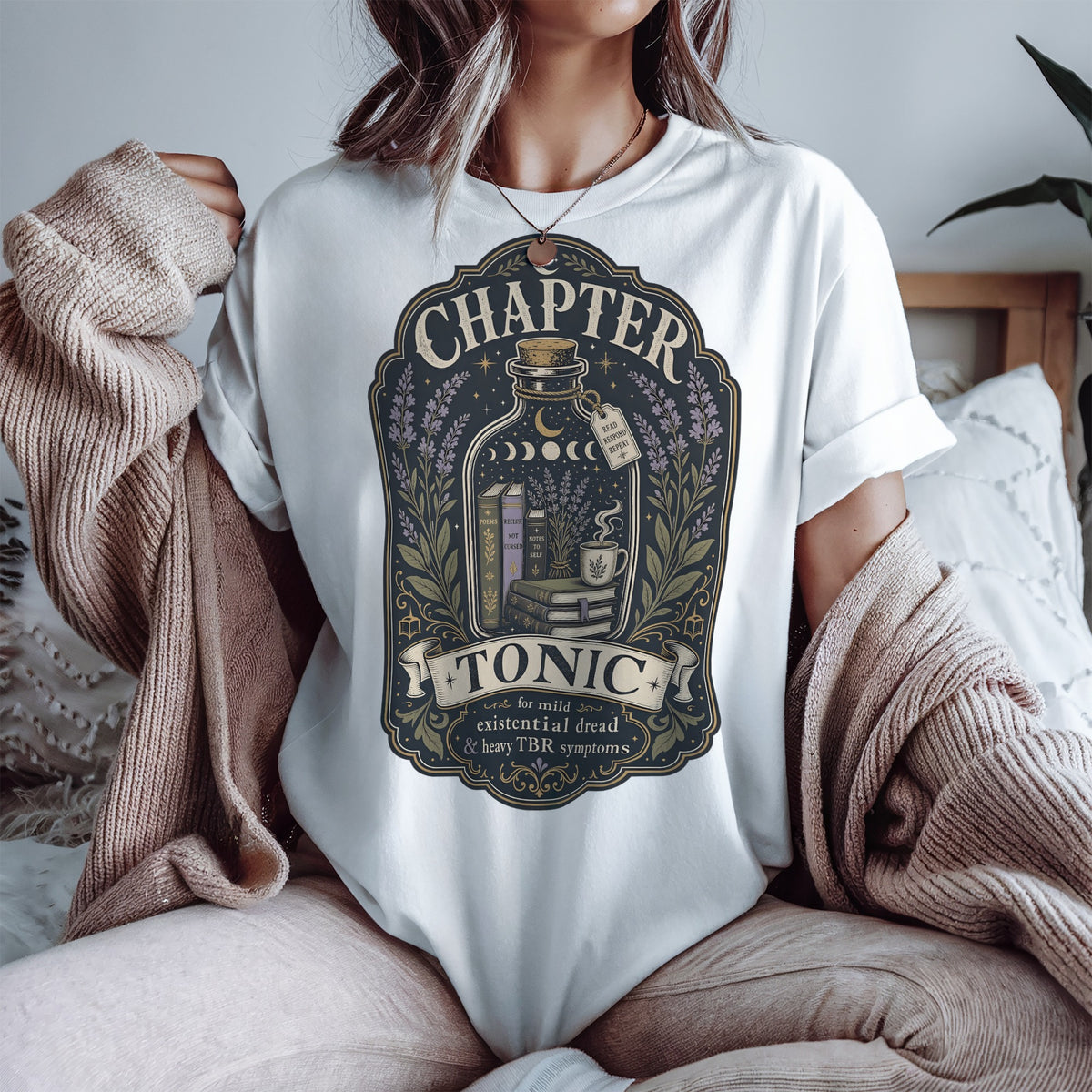 Chapter Tonic — Cottage Academia Tee
